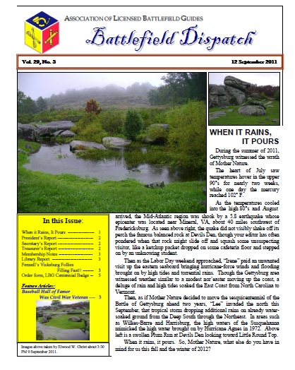 Sample of Battlefield Dispatch